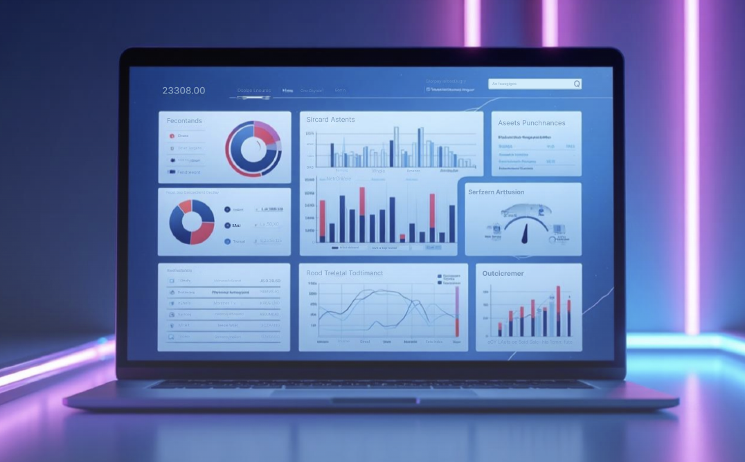 Asset management platform illustration